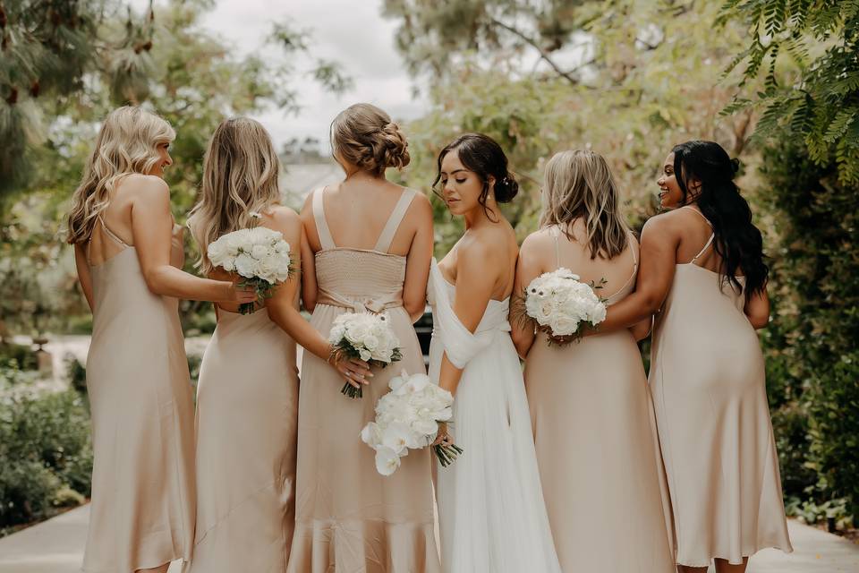 White Orchids Bouquets