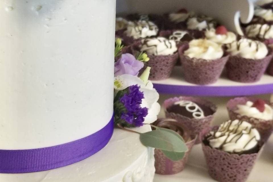 Purple Cupcake Spread