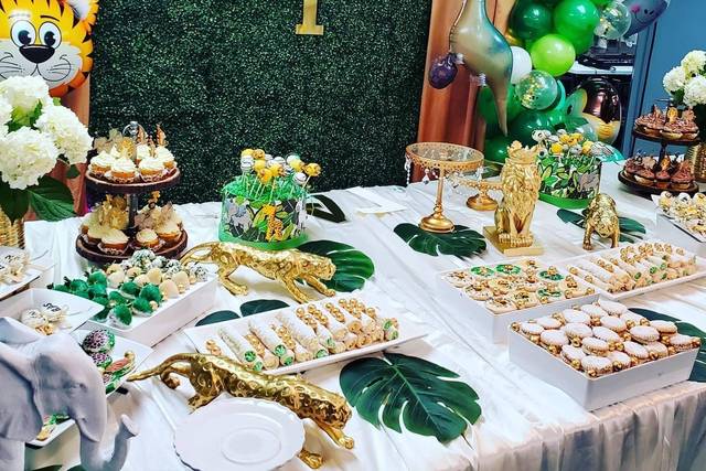 Birthday party setup