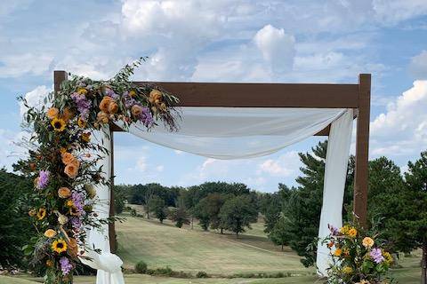 Summer Sunflower Arbor