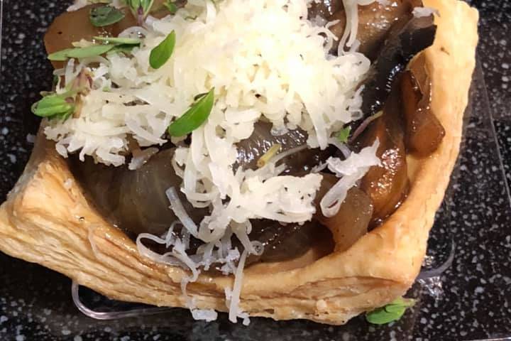 Mushroom Onion Tart