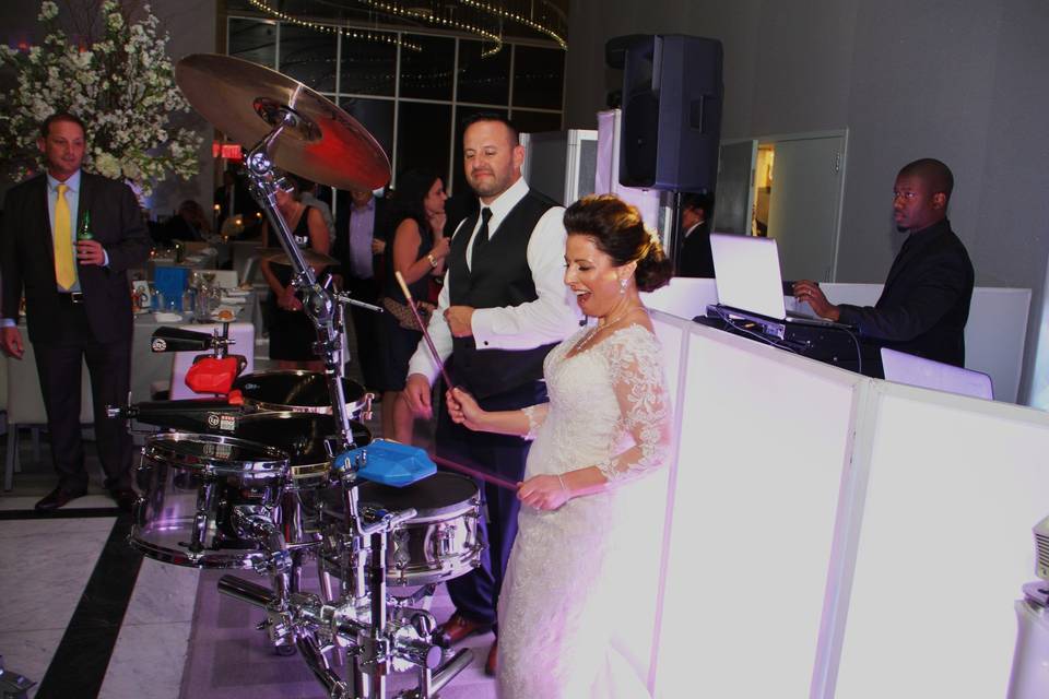 Drummers Michael & Jill