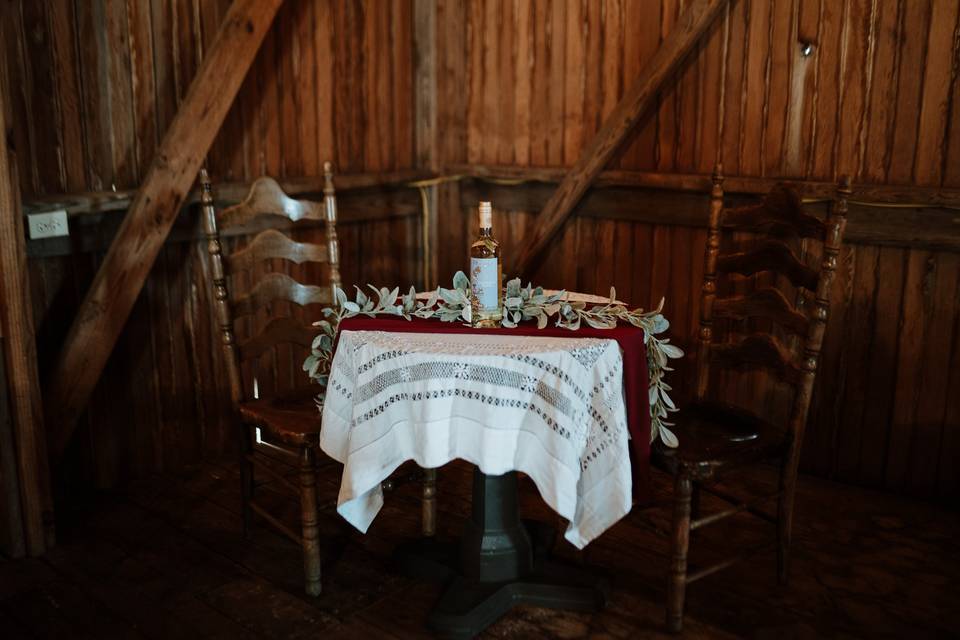 Sweetheart Table