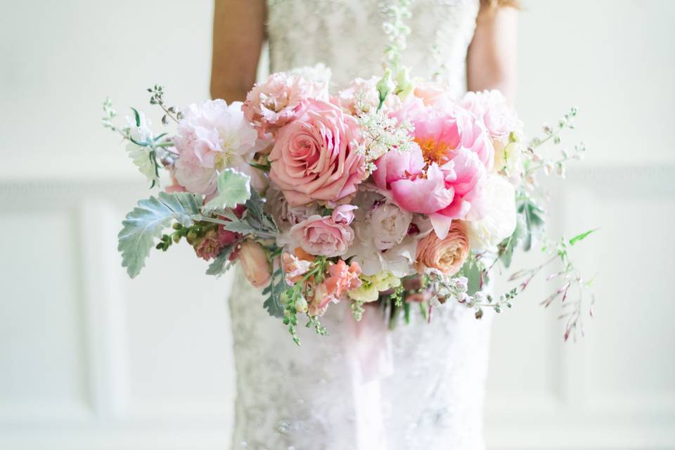 Season In Bloom Peony Bouquet