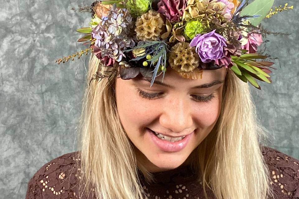 Season In Bloom Flower Crown