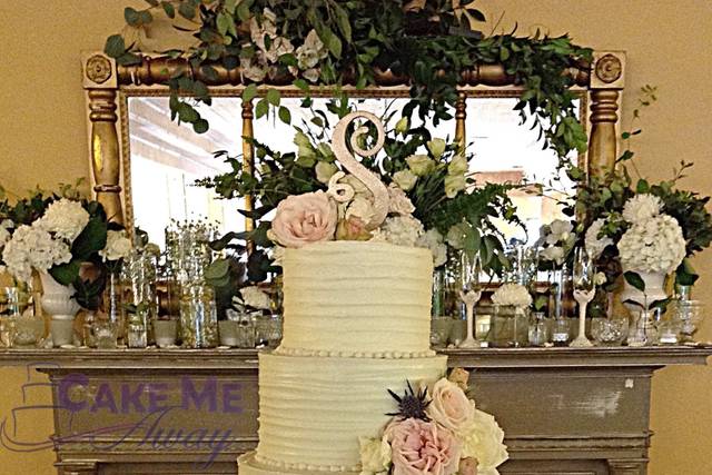 Textured buttercream