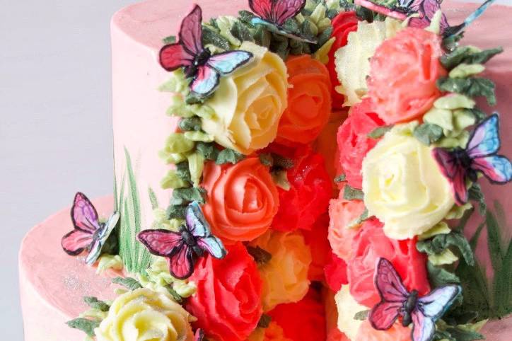 Floral Fairy Cake