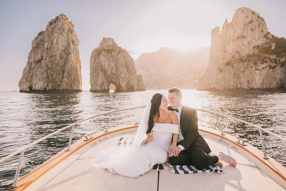 Wedding in capri