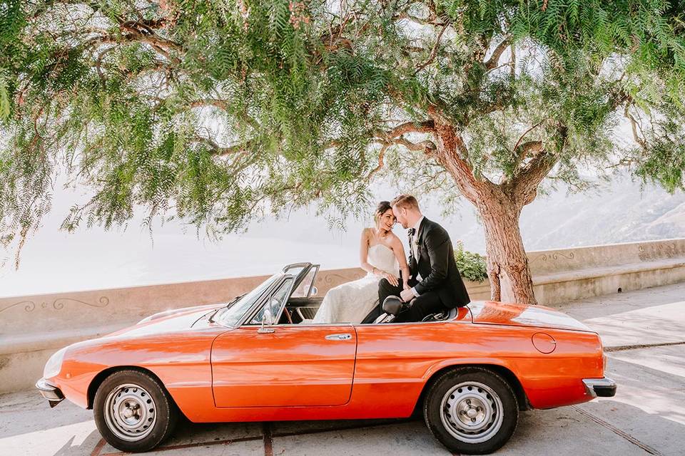 Wedding in positano