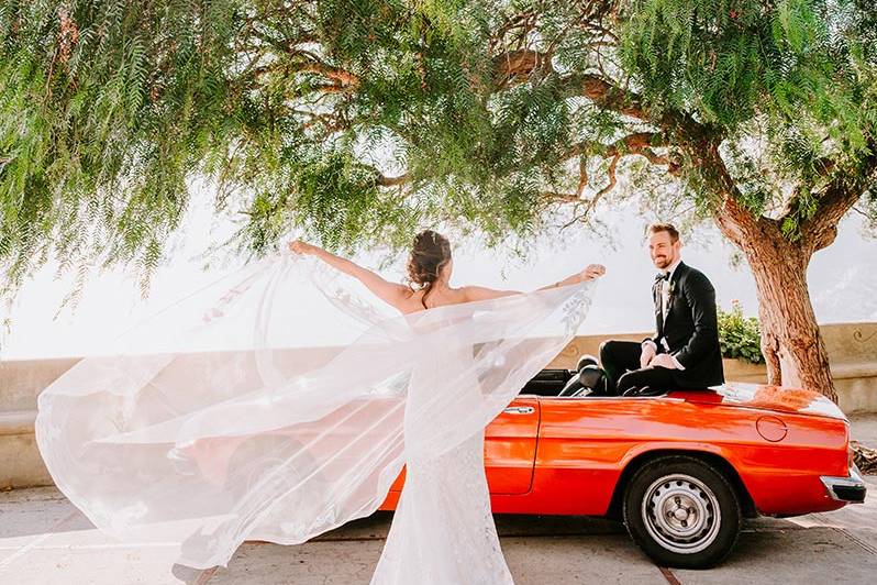Wedding in positano