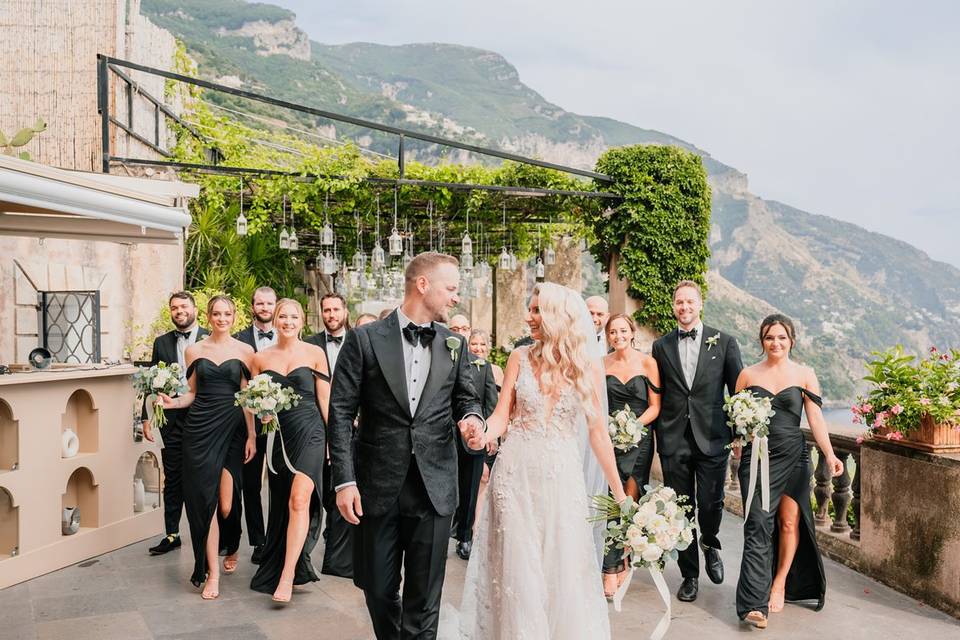 Wedding in positano