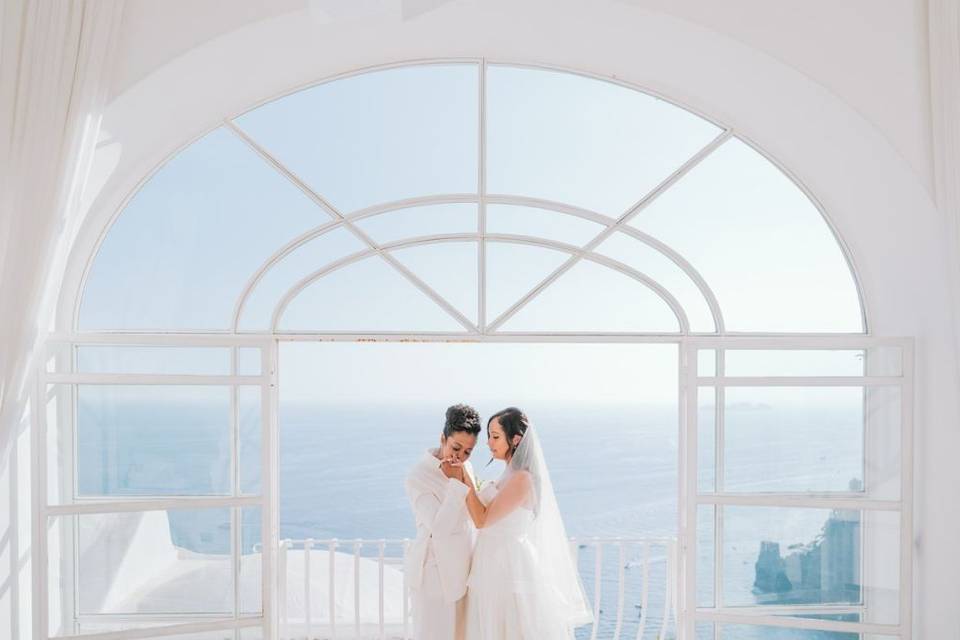 Wedding in positano