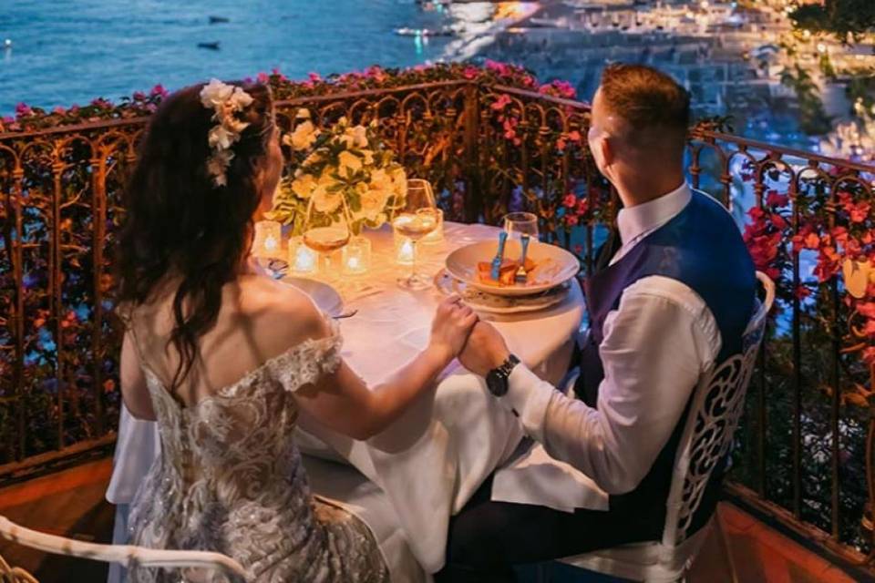 Wedding in positano