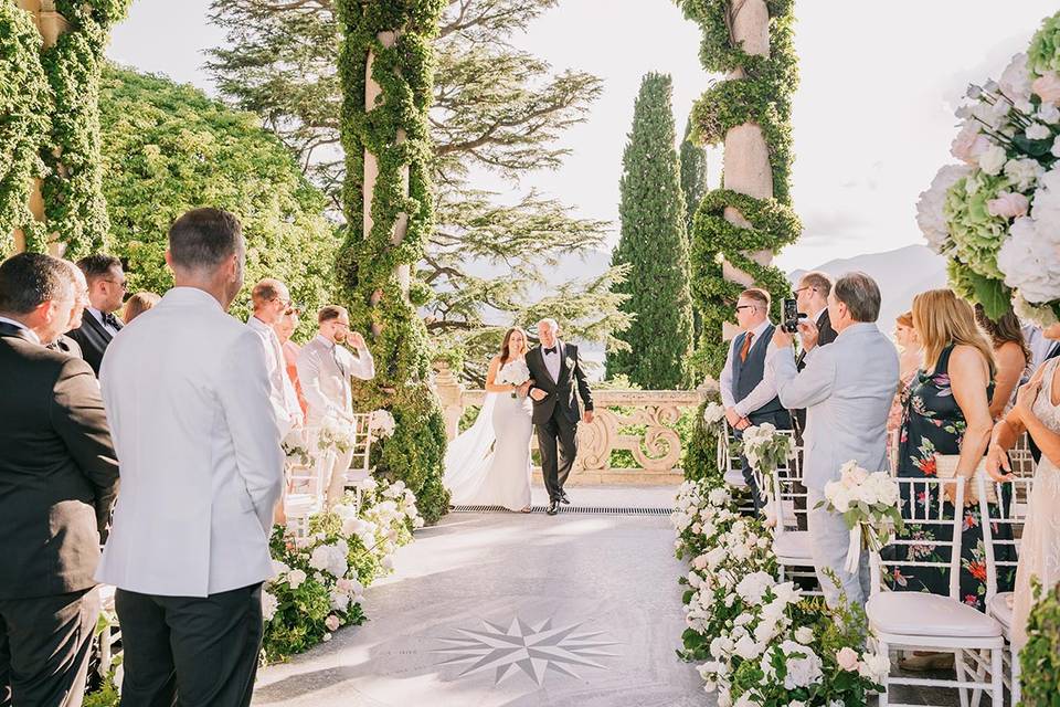 Wedding on Lake Como