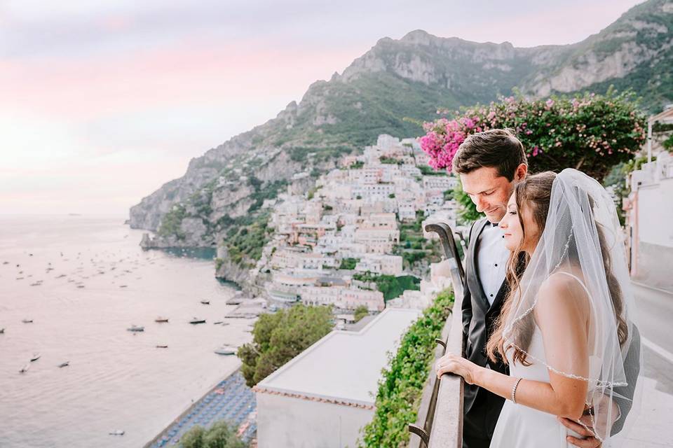 Wedding in positano