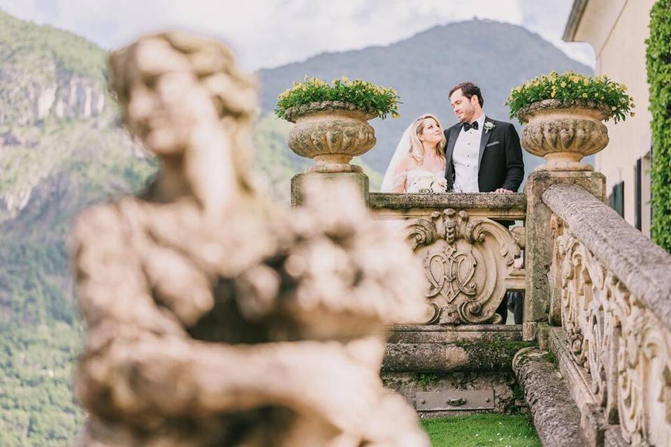 Lake como wedding