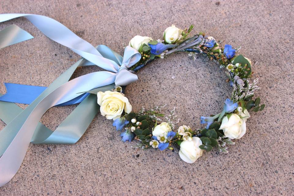 Flower girl wreath