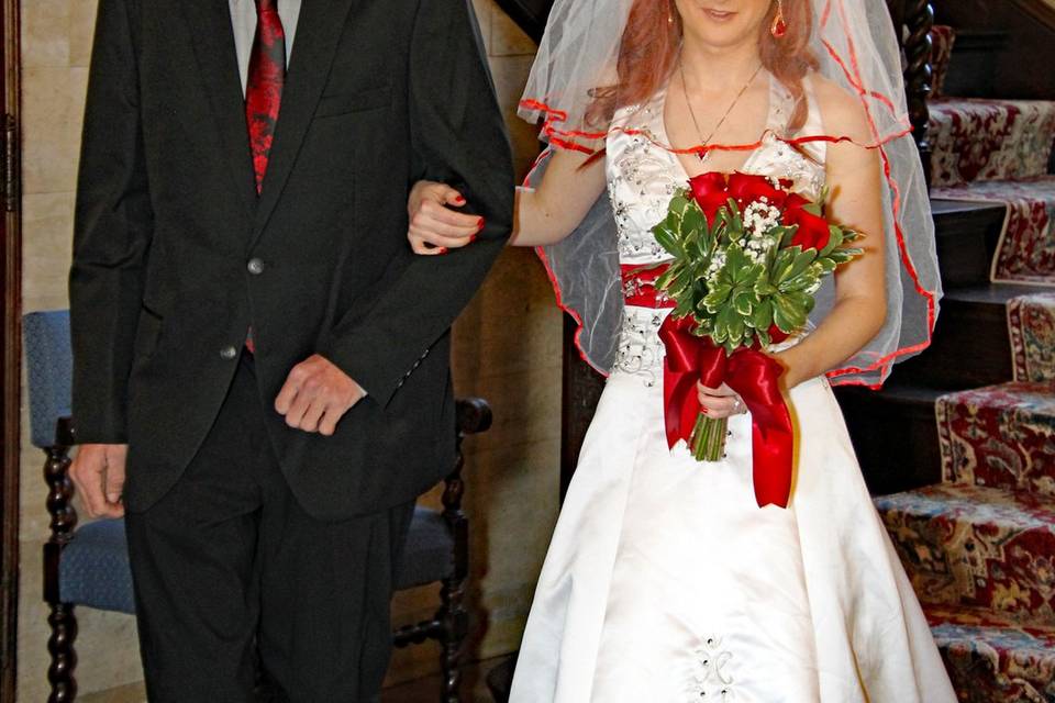 Down the isle