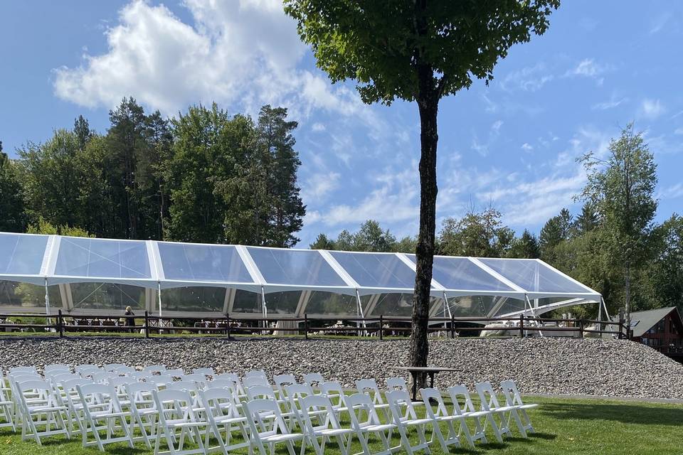 Ceremony and Tent