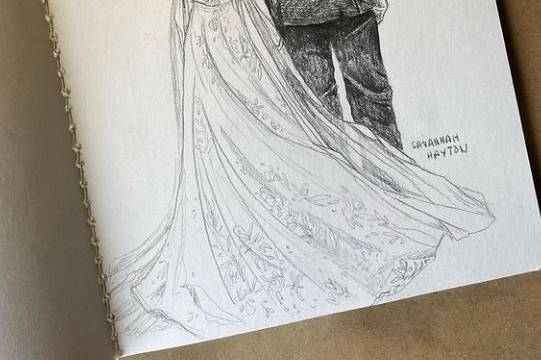 Wedding painting