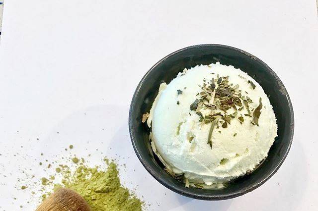 Matcha gelato