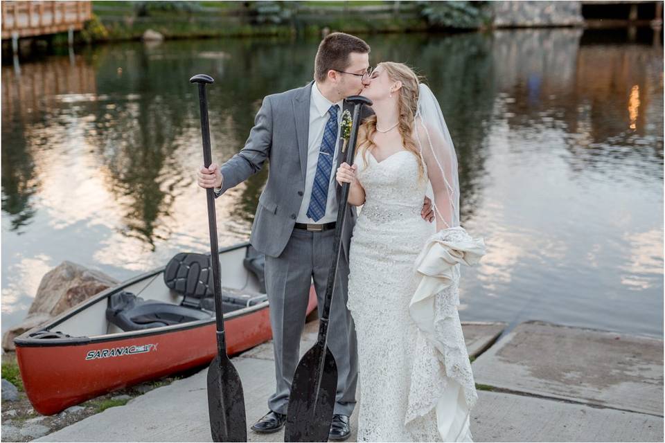 Wedding Photo on the Lake