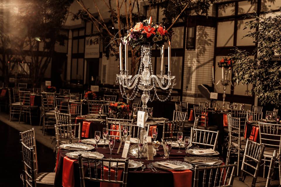 Reception setup - Elegance