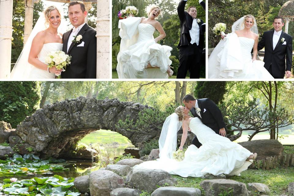 rochester wedding photographer - bridal portraits -sonnenberg gardens