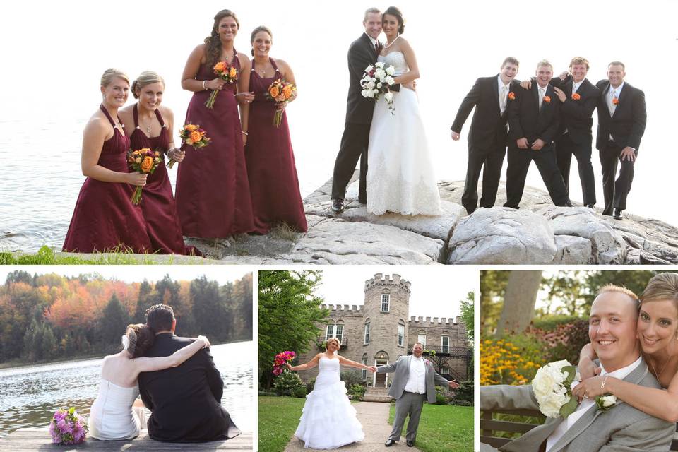 rochester wedding photographer - bridal portraits - warner castle highland park -