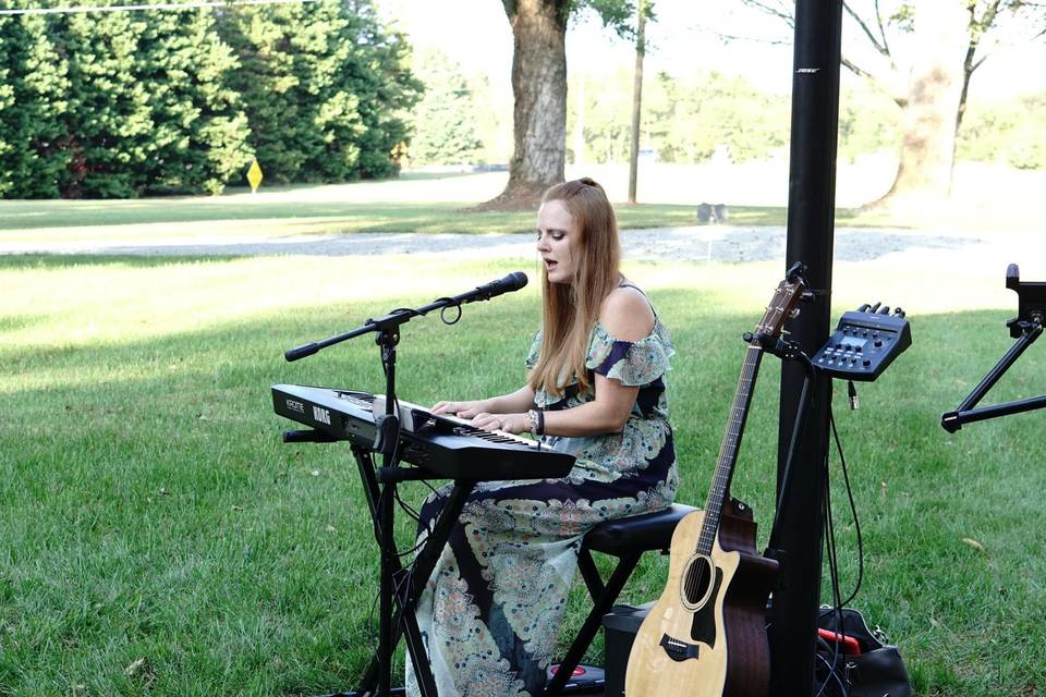 Ceremony music at a wedding in Powhatan, VA