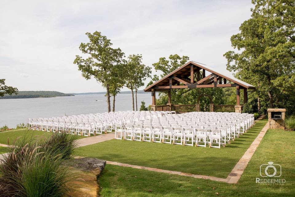 The bridge and ceremony site