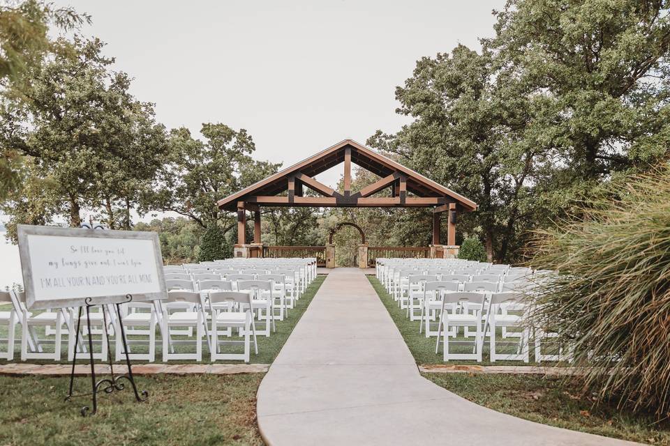 Outdoor ceremony