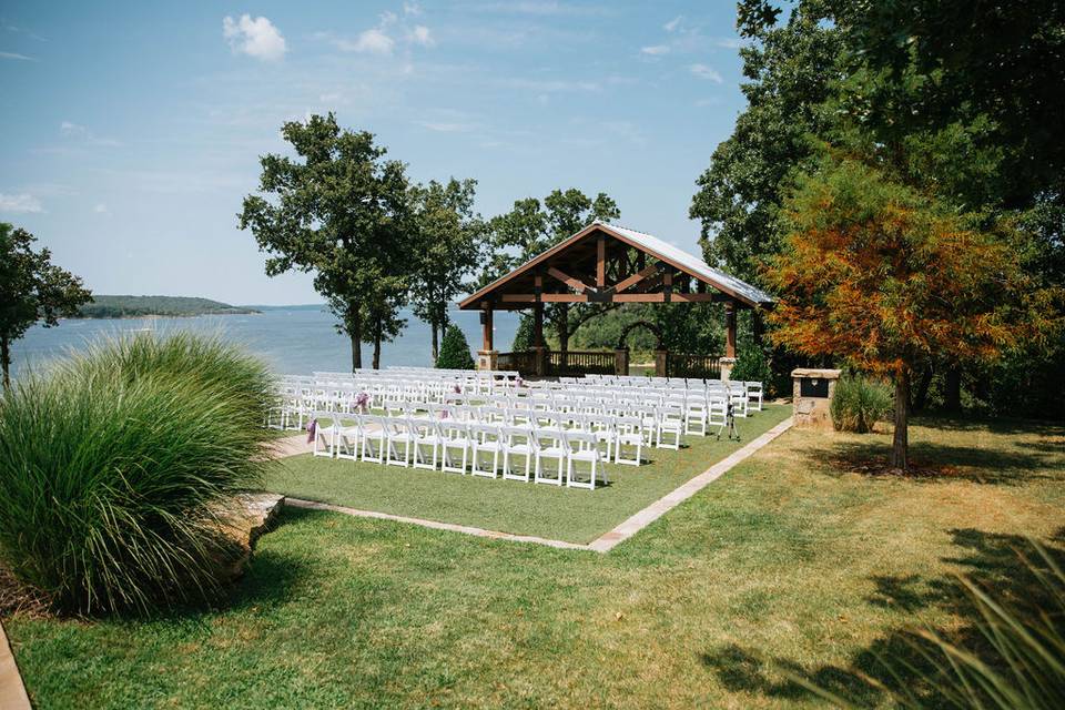 Ceremony by the lake