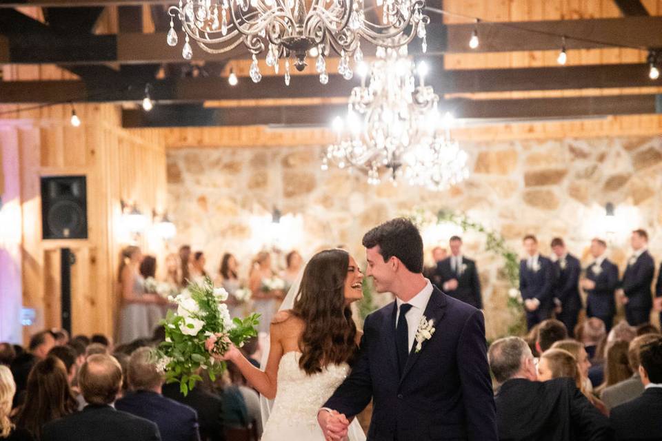 Indoor ceremony