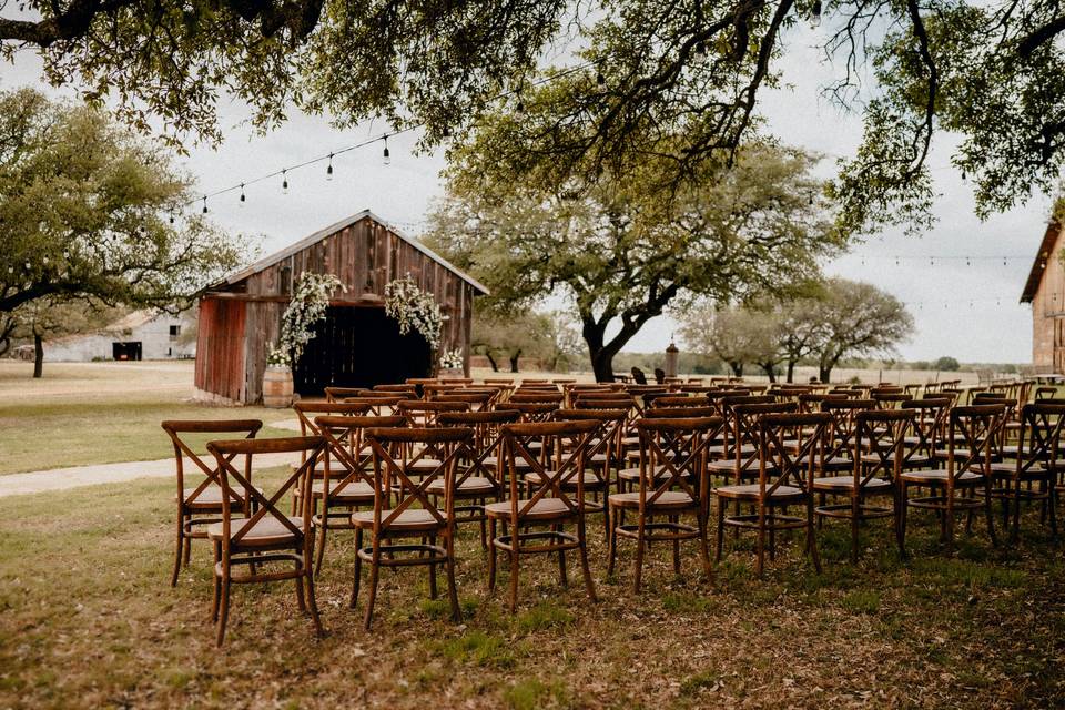 The Red Barn Pre-Ceremony