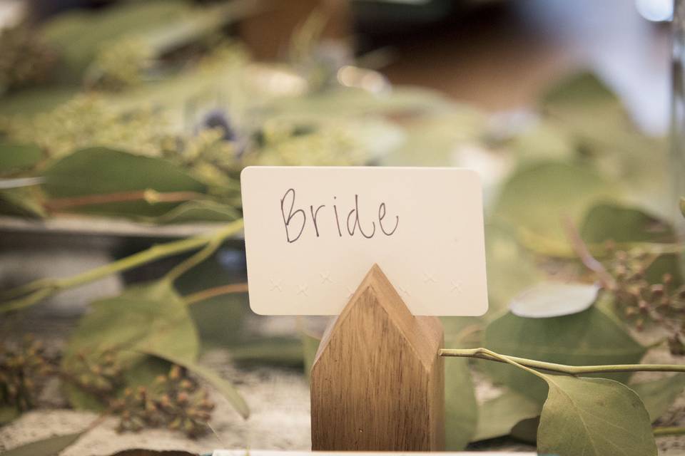 Bride Sign