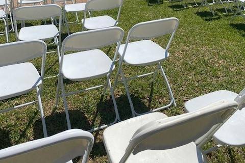 Plenty of Chairs for Guests