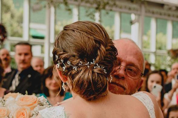 Intricate updo by Allison