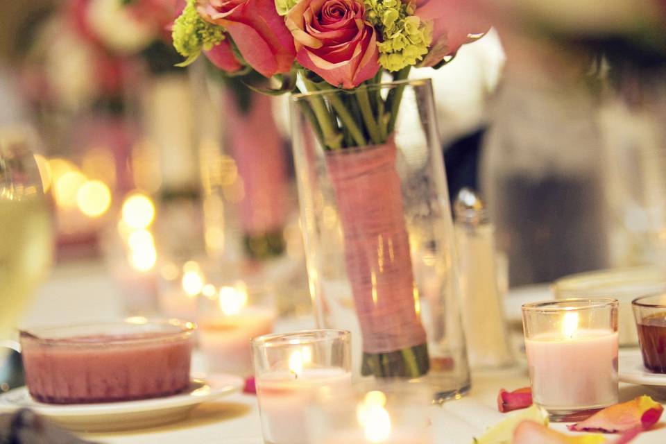 Grand ballroom table detail