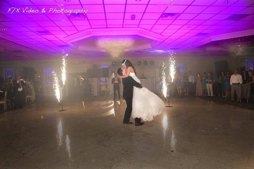 Couple dancing