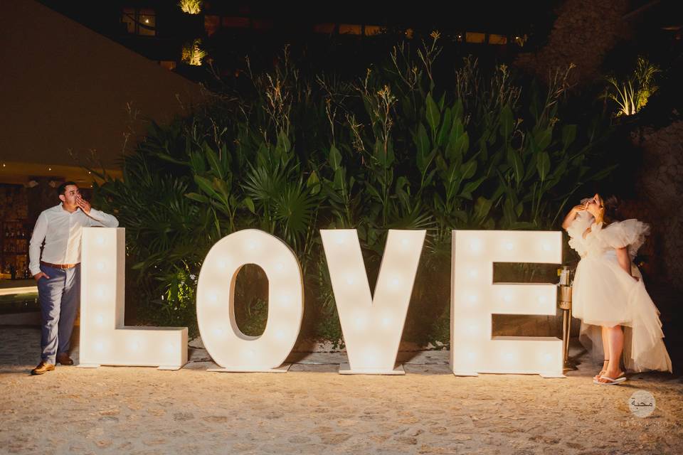 Our Big Letters for your Event