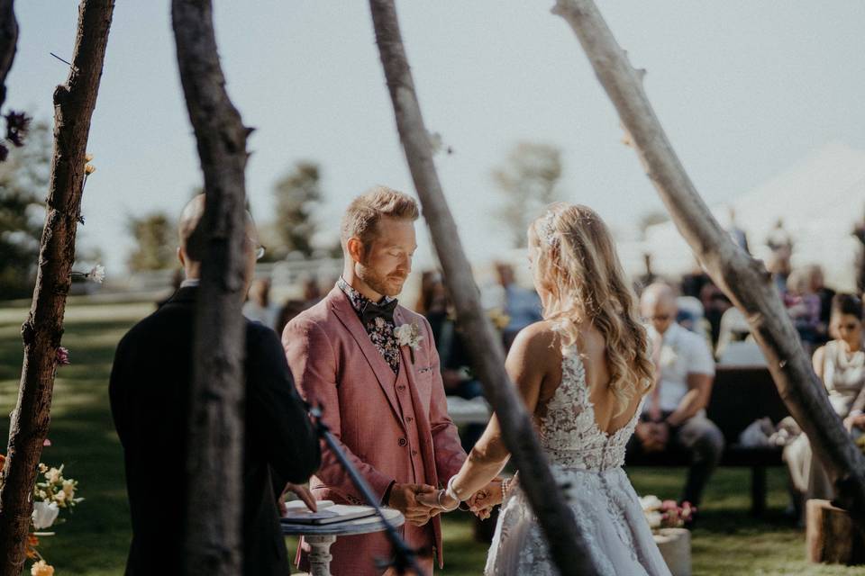 Exchanging vows