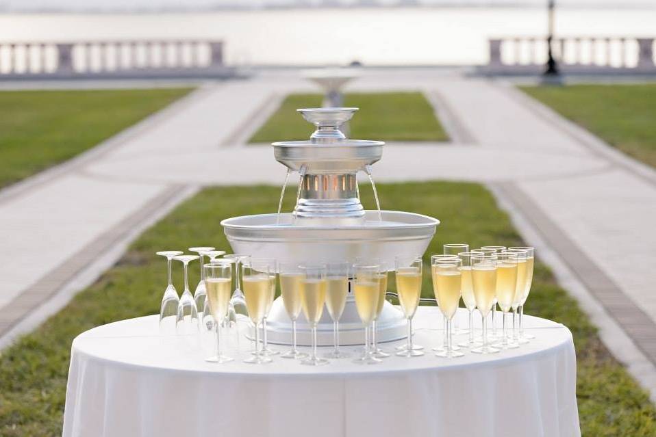 Rent a Champagne Fountain in South Florida