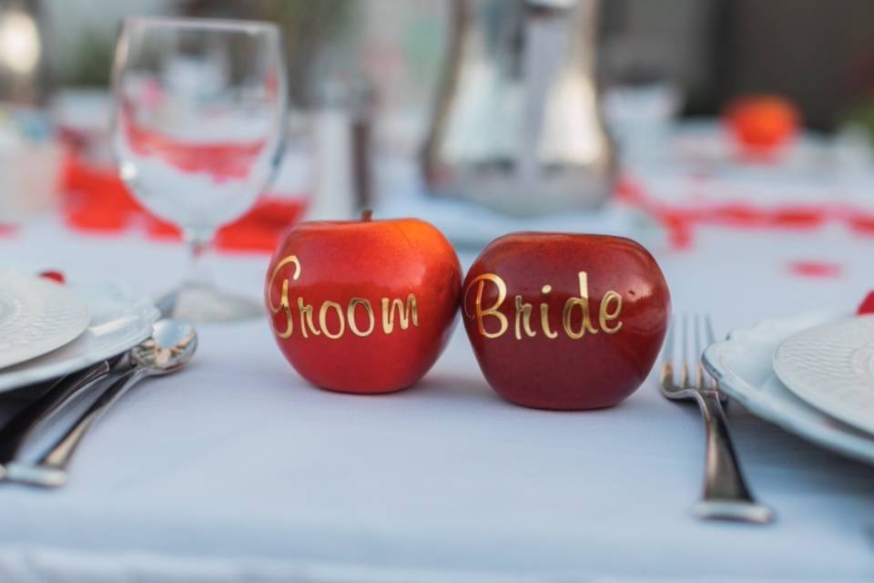 Apple placecards