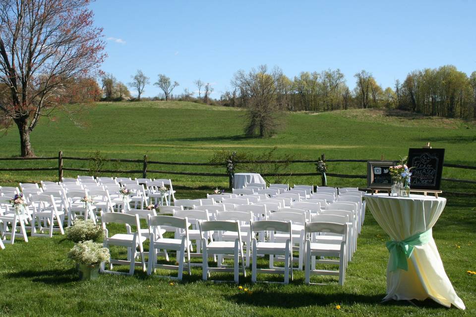 Ceremony area