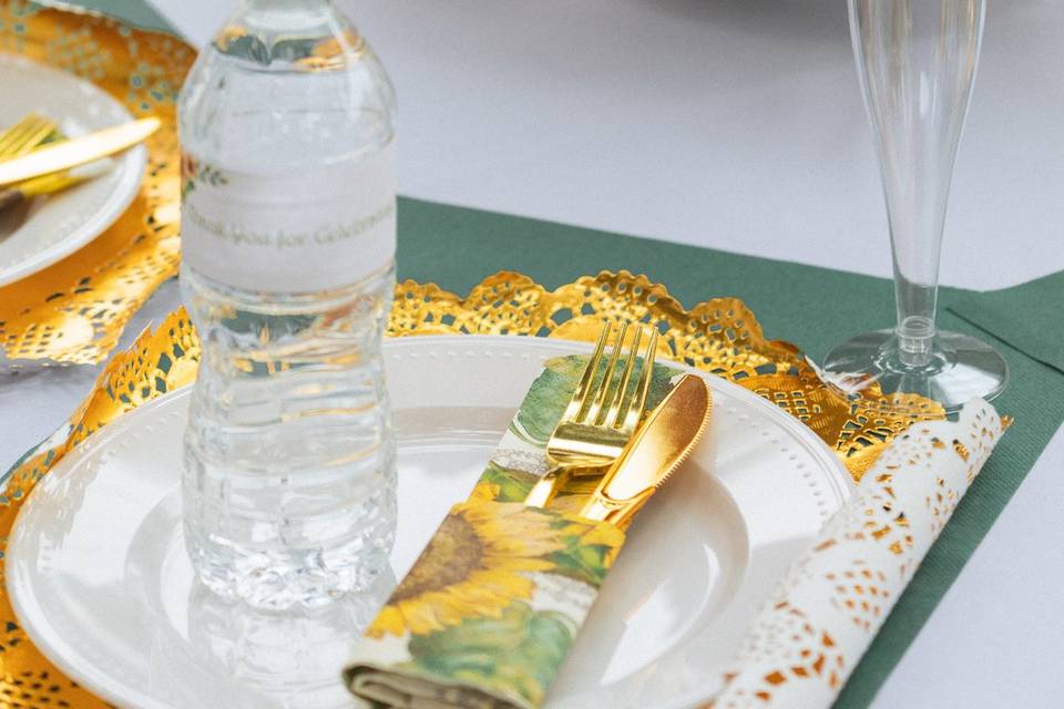 Intimate wedding