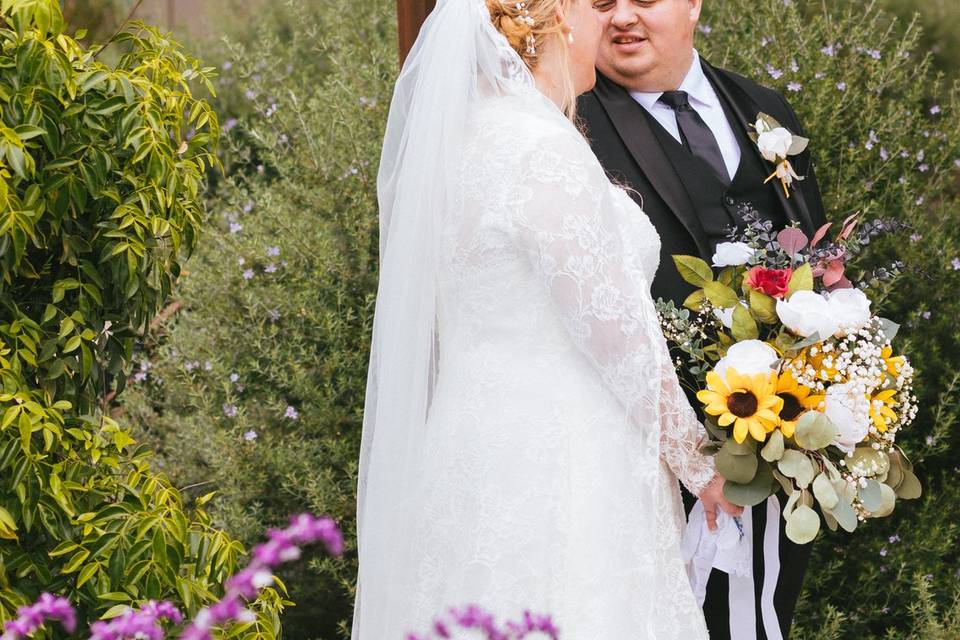 Intimate wedding