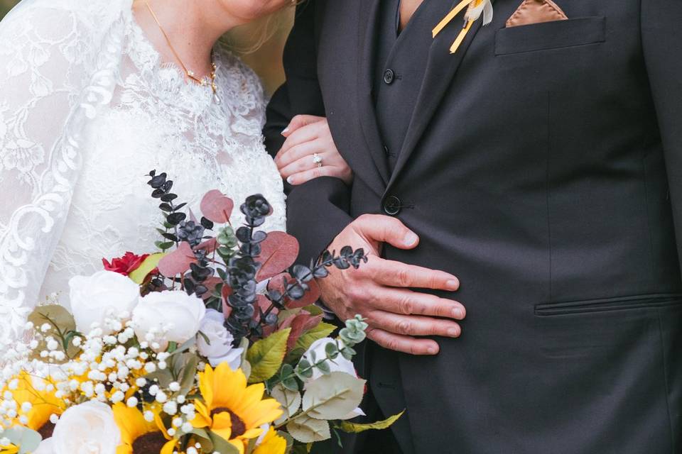 Intimate wedding