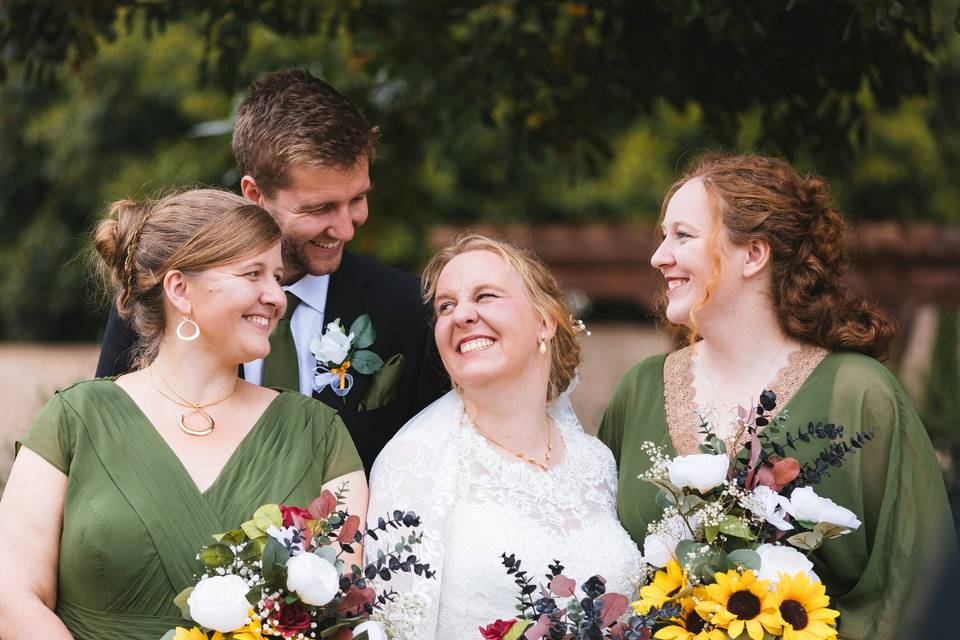 Intimate wedding