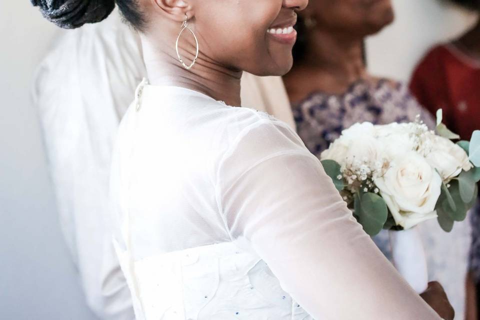 Intimate cultural wedding